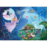 Puzzle 36 Teile - Fee & Einhorn Djeco